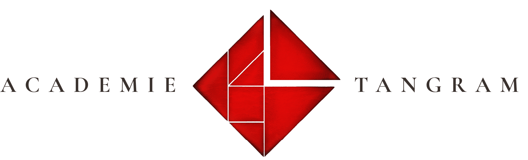 Logo noir tangram 2 vectoriel