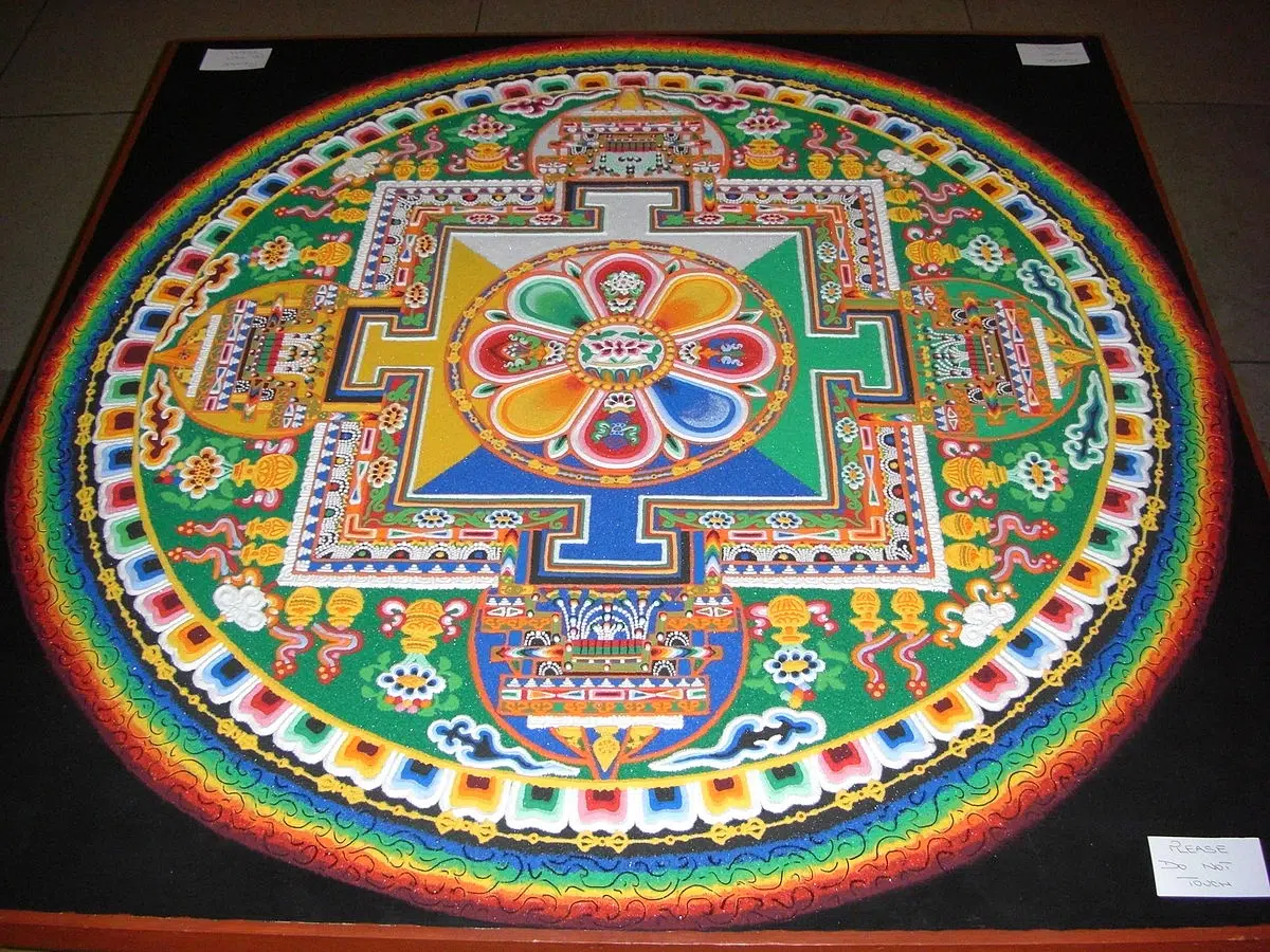 Mandala sable Mandala sable